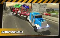سائق شاحنة مدينة الشحن 2017 Screen Shot 3