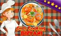 Girls Cooking Biryani Fever 2017 Screen Shot 0