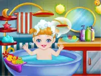 Baby Bath Games for Girls Screen Shot 2