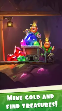 Gnome Diggers: Mining games Screen Shot 0