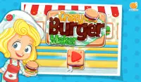 Crazy Burger Maker - Super Big Screen Shot 11