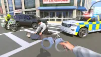 Police Car Driving Motorbike Screen Shot 16