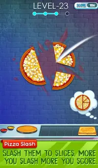 Fit The Slices - Pizza Slice Puzzle Screen Shot 1