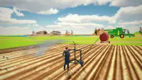 Real Tractor Farming Games- Big Farm Simulator 3D Screen Shot 1