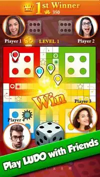 Ludo Game Online - A Star Dice Game Ludo Play 2018 Screen Shot 0