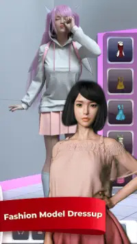 Perfect Makeover: 3D Girl Game Screen Shot 4