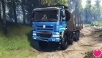 Vận tải hàng hóa điên Off Road Truck Simulator Screen Shot 3