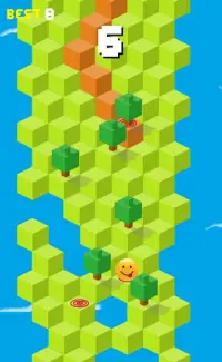 Emoji down the hill - Fall jump Screen Shot 3