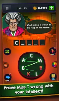 Scary Teacher : Word Game Screen Shot 7