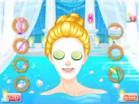 Beauty spa princess games Screen Shot 0