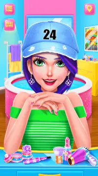 Babysitter Girl Theme Park Spa Screen Shot 3