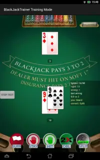 BlackJack Trainer Free Screen Shot 4