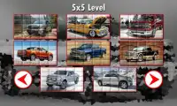 Pickup trucks Puzzles Screen Shot 2