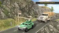 Camión Offroad US Army - Military Jeep Driver 2018 Screen Shot 2