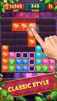 Block Puzzle Gems Classic Screen Shot 0