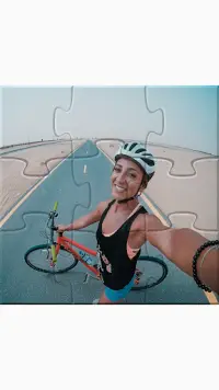 Jigsaw puzzle Selfie camera Photo Gallery simple Screen Shot 2