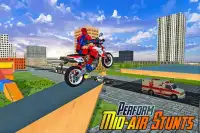 Super Spider Hero Motorcycle Simulator: Mega Ramp Screen Shot 7