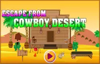 Nouveaux jeux d'évasion - Cowboy Desert Escape Screen Shot 4