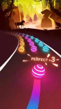 Army Road: Dancing Ball Tiles! Screen Shot 2