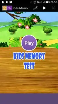 KIDS MEMORY TEST Screen Shot 0