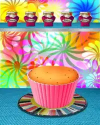 कप केक खाना पकाने के खेल Screen Shot 5