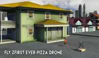 Uçan Drone Pizza Teslimat 3D Screen Shot 9