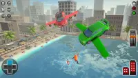 Flying Car Rescue Game 3D: Flying Simulator Screen Shot 2