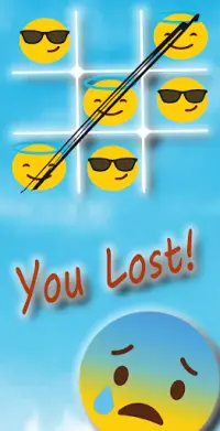 Tic Tac Toe Emoji Classic Screen Shot 2