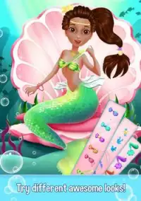 Mermaid Makeover Beauty Salon - Facial Treatment Screen Shot 3