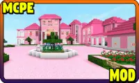 Map Pink Princess House MCPE - Minecraft Mod Screen Shot 1