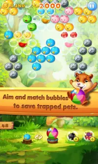 Pet Bubble Shooter Screen Shot 2