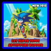 Les Super's Sonic Adventure's Runner Games Screen Shot 1