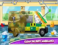 Car Wash Salon: Firetruck, Police Moto & Ambulance Screen Shot 13