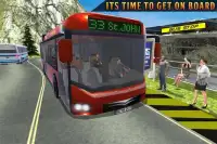 Montanha ônibus subida dirigir: livre ônibus jogos Screen Shot 0