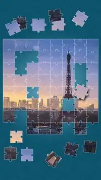 Eiffel Tower Jigsaw Puzzle Screen Shot 0