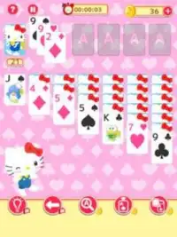 Hello Kitty Solitaire Screen Shot 5