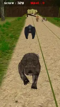 Jungle Bear Run 3D Screen Shot 0