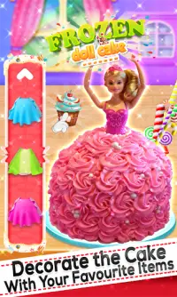 Fairy Princess Ice Cream Cake Making Game Screen Shot 4