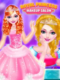 Royal Princess Makeover Salon : Girls Game Screen Shot 1