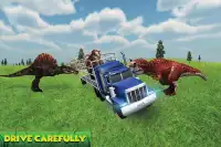 Dinosaur Zoo Transport Truck Simulator Screen Shot 9