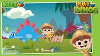 Speel met DINOS: Dinosaurussen spel voor kinderen Screen Shot 0