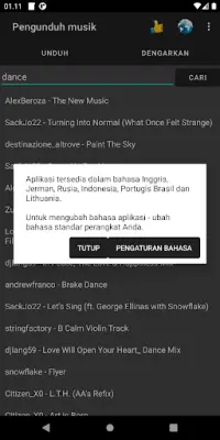 Pengunduh musik Screen Shot 3