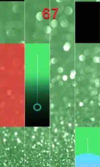 Green Glitter Piano Tiles 2018 Screen Shot 1