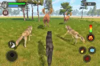 wolf simulator: wild jungle game Screen Shot 11