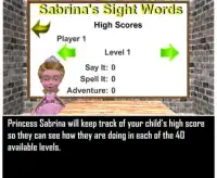 Sabrina's Sight Words Screen Shot 5
