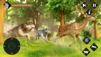 Wolf Simulator Wild Animal Sim Screen Shot 0