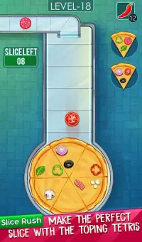 Fit The Slices – Pizza Slice Puzzle Screen Shot 2