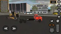 Simulateur de camion réel : fret hors ligne Screen Shot 2