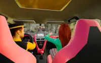 City Taxi Sim 2021: Crazy Cab Driver Game Screen Shot 8