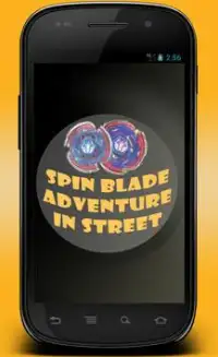 Spin blade adventure in street Screen Shot 0